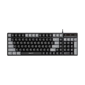 Havit KB257 Wired Black & Gray Keyboard with Bangla